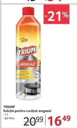 Selgros TRIUMF Soluție pentru curăţat aragazul Ofertă