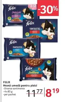 Selgros FELIX Hrană umedă pentru pisici Ofertă