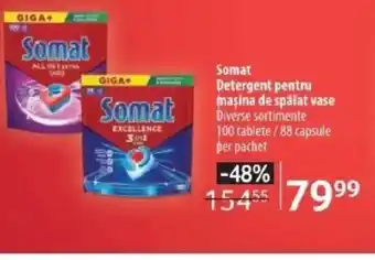 Selgros SOMAT Detergent pentru maşina de spălat vase Ofertă
