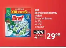 Selgros BREF Odorizant solid pentru toaletá Ofertă