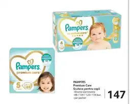 Selgros PAMPERS Premium Care Scutece pentru copii Ofertă