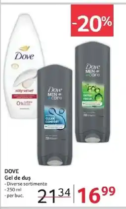 Selgros DOVE Gel de duş Ofertă