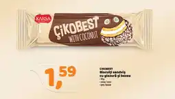 La Doi Pasi CIKOBEST Biscuiţi sandviş cu glazură şi bezea Ofertă