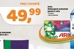 La Doi Pasi ARIEL Detergent automat pentru rufe Ofertă
