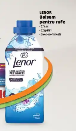 La Doi Pasi LENOR Balsam pentru rufe Ofertă