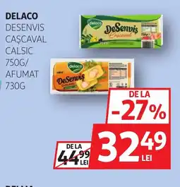 Auchan DELACO Desenvis cascaval calsic Ofertă