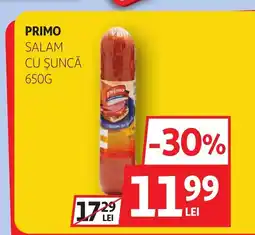 Auchan PRIMO Salam cu şuncă Ofertă