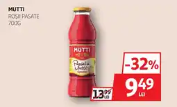 Auchan MUTTI Roşii pasate Ofertă