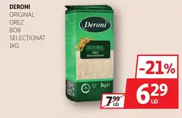 Auchan DERONI Original orez bob selecționat Ofertă