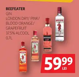 Auchan BEEFEATER Gin london dry/ pink/ blood orange/ grapefruit Ofertă