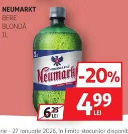 Auchan NEUMARKT Bere blondă Ofertă