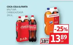 Auchan COCA-COLA & FANTA Băutură carbogazoasă Ofertă