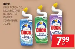 Auchan DUCK Deep action gel dezinfectant de toaletă Ofertă