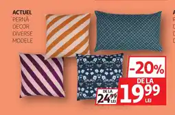 Auchan ACTUEL Pernă decor Ofertă