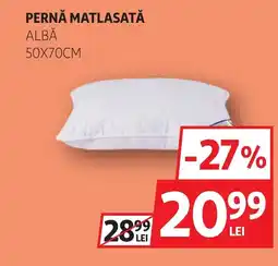 Auchan Pernă matlasată albă Ofertă