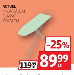 Auchan ACTUEL Masă călcat classic Ofertă