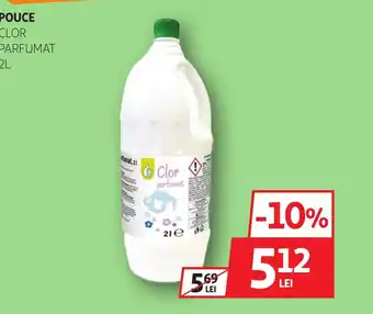 Auchan POUCE Clor parfumat Ofertă