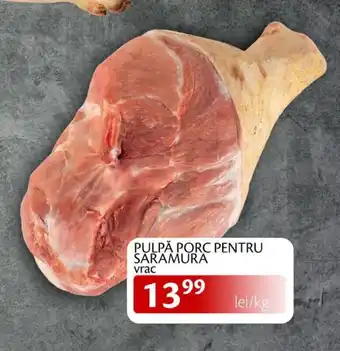 Pulpa porc pentru saramura