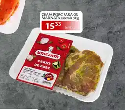 Unicarm Ceafa porc fara os marinata Ofertă