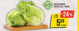 Mega Image Gradina salata iceberg bucată Ofertă