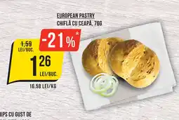 Mega Image EUROPEAN PASTRY Chiflă cu ceapă Ofertă