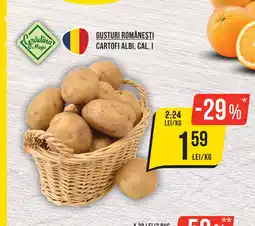 Mega Image Gusturi româneşti cartofi albi Ofertă