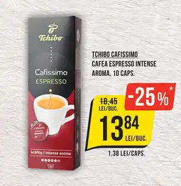 Mega Image TCHIBO CAFISSIMO Cafea espresso intense aroma, 10 caps. Ofertă