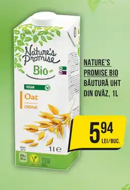 Mega Image NATURE'S PROMISE BIO Băutură uht din ovăz Ofertă