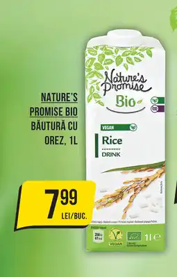 Mega Image NATURE"S PROMISE BIO Băutură cu orez Ofertă