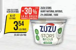 Mega Image ZUZU STORS Iaurt natural bifidus Ofertă