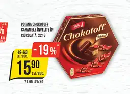 Mega Image POIANA CHOKOTOFF Caramele învelite în ciocolată Ofertă