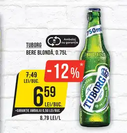 Mega Image TUBORG Bere blondă Ofertă
