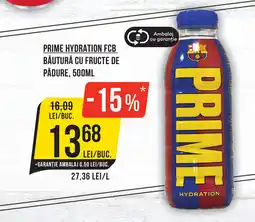 Mega Image PRIME HYDRATION FCB Băutură cu fructe de pădure Ofertă