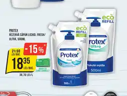 Mega Image PROTEX Rezervă săpun lichid, fresh/ ultra Ofertă