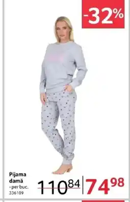 Selgros Pijama damǎ Ofertă
