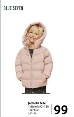 Selgros BLUE SEVEN Jachetă fete Ofertă