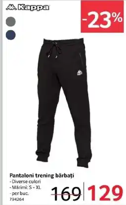 Selgros KAPPA Pantaloni trening bărbați Ofertă