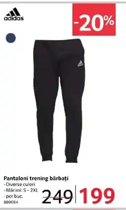 Selgros ADIDAS Pantaloni trening bărbați Ofertă