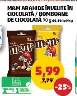 Penny M&M Arahide învelite în ciocolată / Bomboane de ciocolată Ofertă