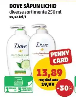 Penny DOVE Săpun lichid Ofertă