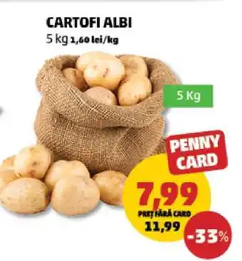 Penny Cartofi albi Ofertă