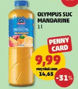 Penny OLYMPUS SUC MANDARINE Ofertă