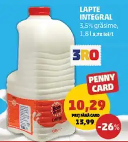 Penny Lapte Integral Ofertă