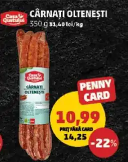 Penny Cârnați Oltenești Ofertă