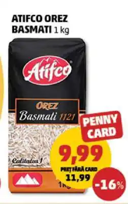 Penny ATIFCO OREZ BASMATI 1 kg Ofertă