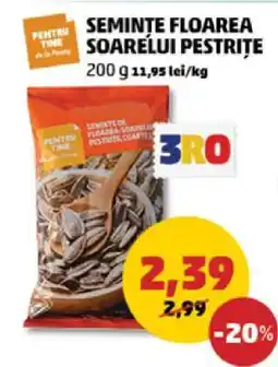 Penny Semințe Floarea Soarelui Pestrițe Ofertă