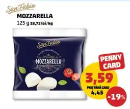 Penny San Fabio Mozzarella Ofertă