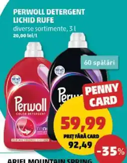 Penny PERWOLL DETERGENT LICHID RUFE Ofertă