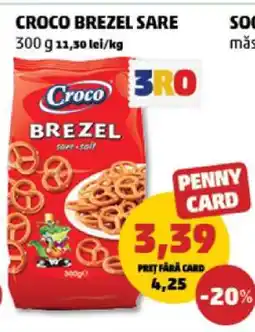 Penny CROCO BREZEL SARE Ofertă