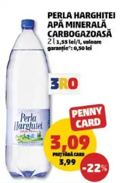 Penny PERLA HARGHITEI APĂ MINERALĂ CARBOGAZOASĂ Ofertă